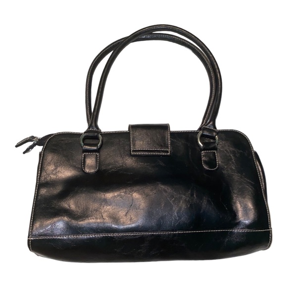 Black matching purse and wallet set. - Picture 2 of 5